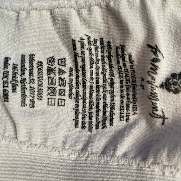 NWOT free people good karma flared onesie in ice grey - Picture 10 of 12